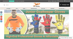 Desktop Screenshot of goalkeeperglovesforsale.com